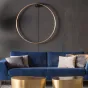 Настенный светильник WILD RING A D100 Black от ImperiumLoft
