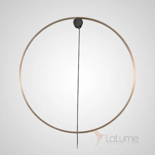 Настенный светильник WILD RING B D100 Brass от ImperiumLoft