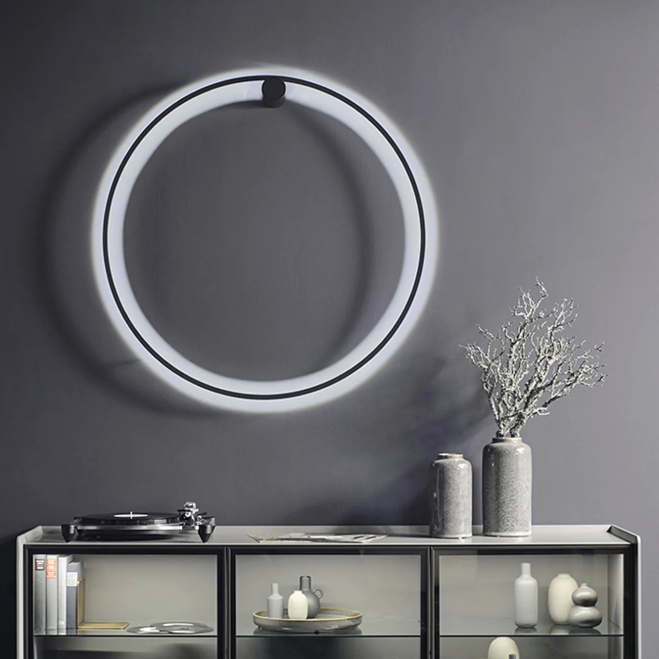 Настенный светильник WILD RING A D100 Black от ImperiumLoft