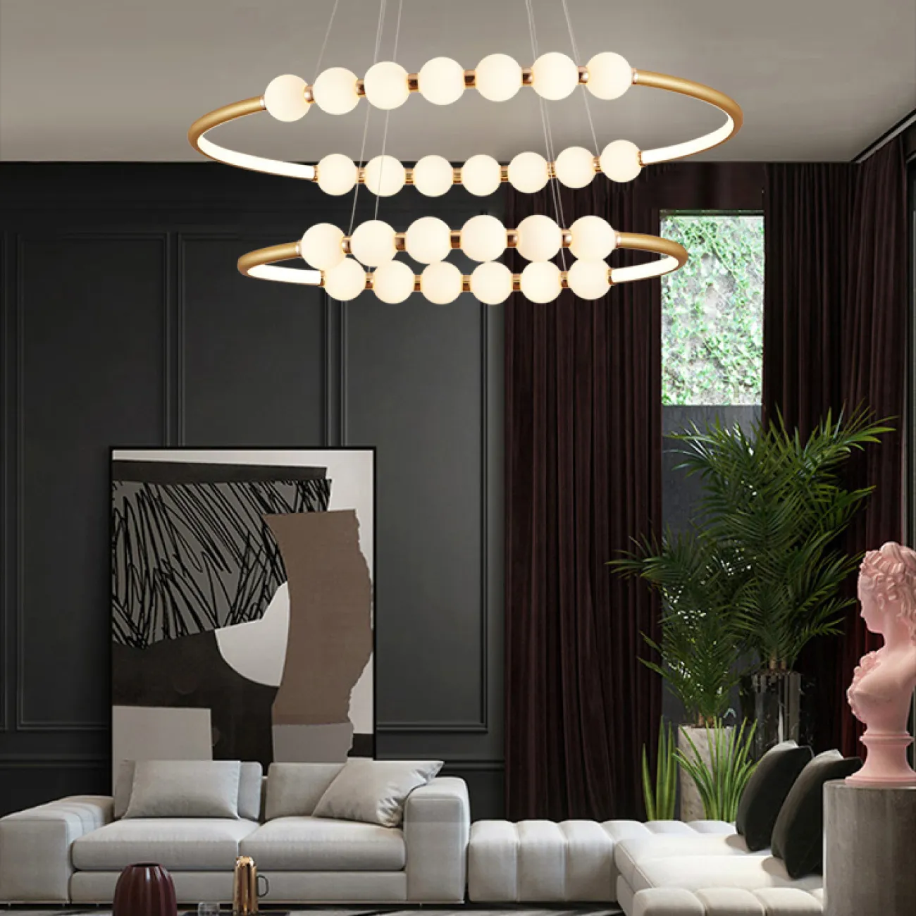 Подвесная люстра ACCESS CH D62+D81 от ImperiumLoft Подвесная люстра ACCESS CH D62+D81 от ImperiumLoft