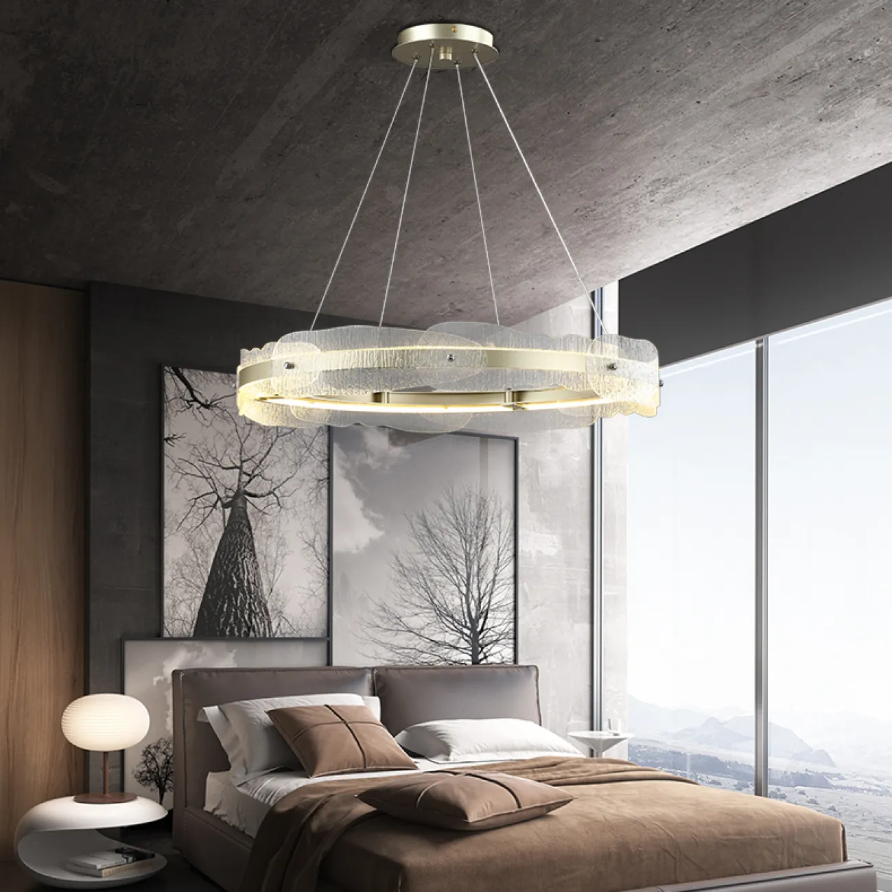 Люстра Portola Brayden Studio D86 Yellow от ImperiumLoft