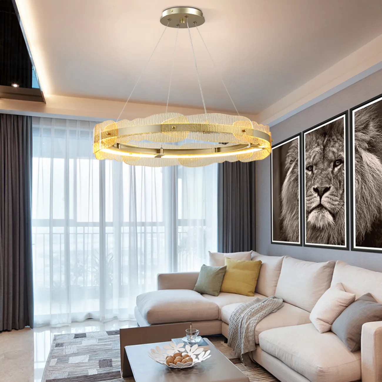 Люстра Portola Brayden Studio D65 Blue от ImperiumLoft