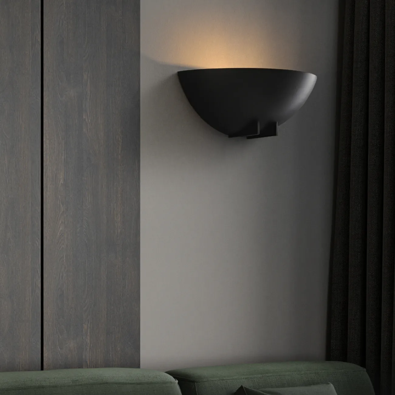 Настенный светильник MISA Black от ImperiumLoft