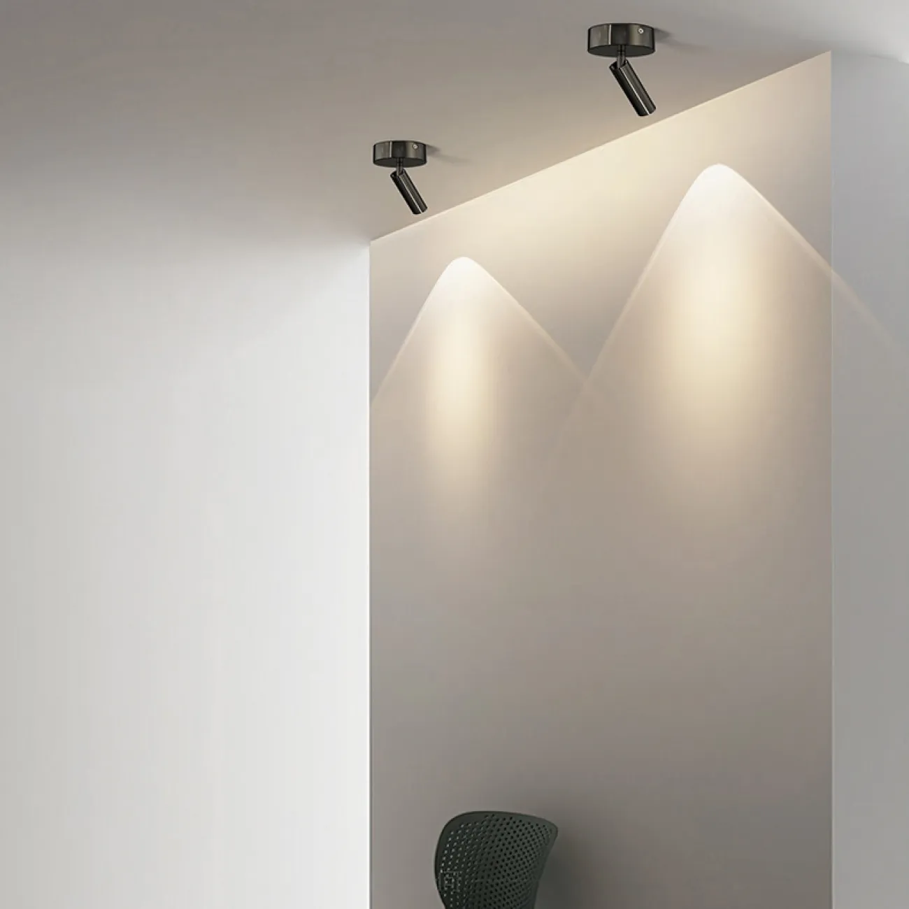 Точечный светодиодный светильник с цилиндрическим поворотным спотом на круглом креплении SIXTUS Точечный светодиодный светильник с цилиндрическим поворотным спотом на круглом креплении SIXTUS