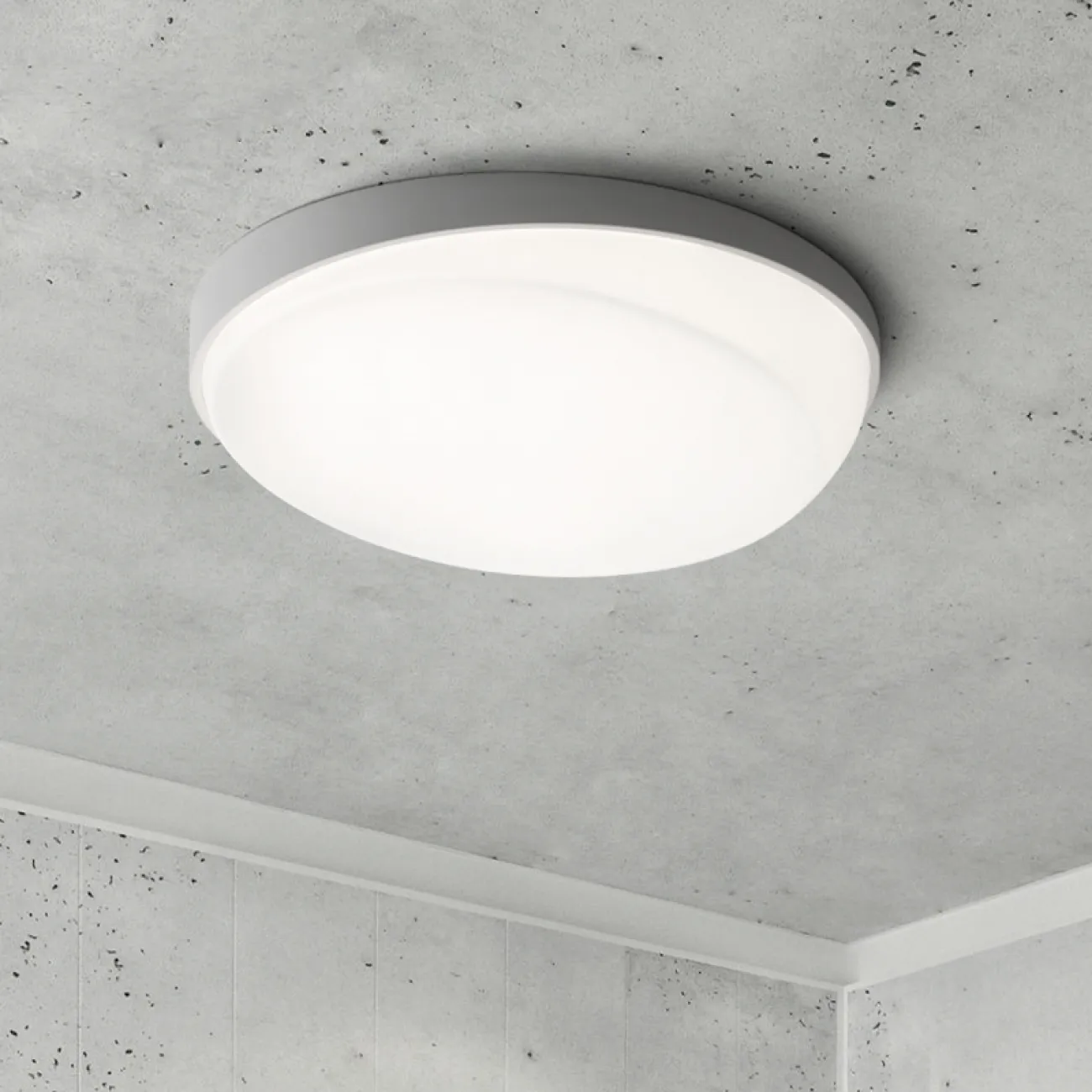 Потолочный светильник SLOPE D41 White от ImperiumLoft