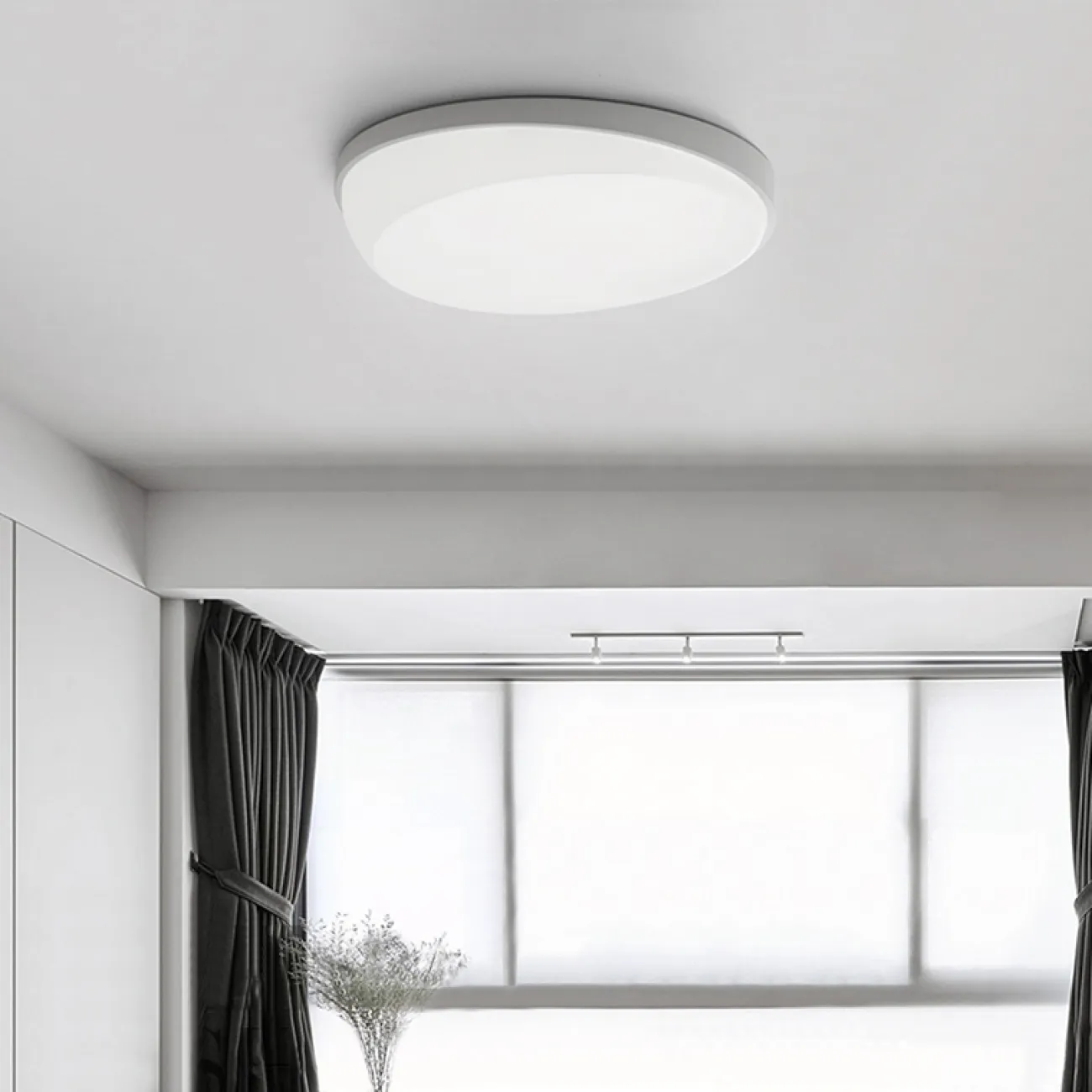 Потолочный светильник SLOPE D41 White от ImperiumLoft