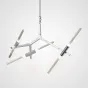 Люстра Агнес Chandelier Summer 6 Silver от ImperiumLoft
