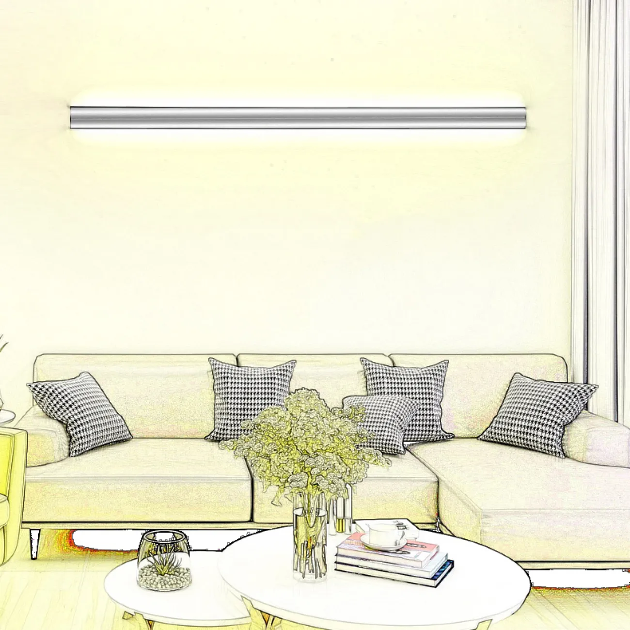 Настенный светильник RIBORG L100 от ImperiumLoft