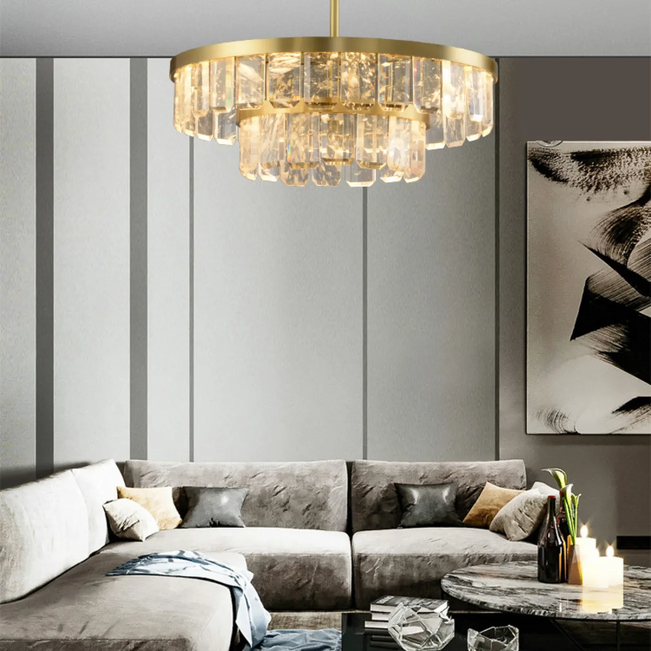 Подвесная люстра CAPELLA CH D60+85+105 от ImperiumLoft Подвесная люстра CAPELLA CH D60+85+105 от ImperiumLoft