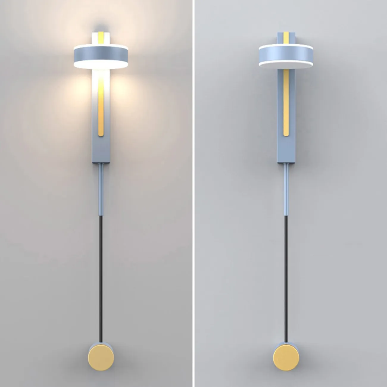 Настенный светильник DENZIL COLOR Black от ImperiumLoft Настенный светильник DENZIL COLOR Black от ImperiumLoft