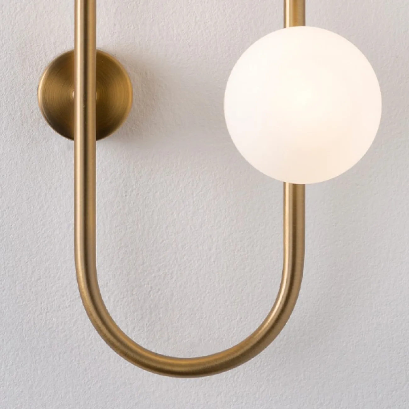 Настенное бра HOOP WALL H115 Gold от ImperiumLoft