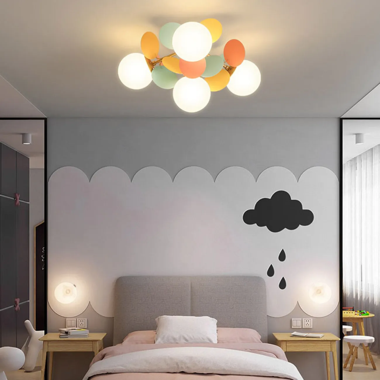 Потолочная люстра MATISSE C SELF D47 White от ImperiumLoft