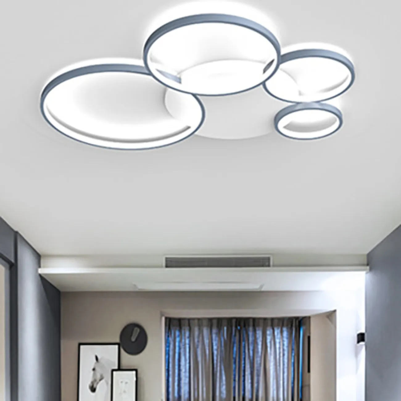 Потолочный светильник ALMA L120 Grey Gold от ImperiumLoft