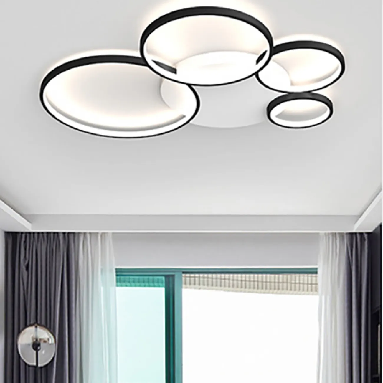 Потолочный светильник ALMA L75 Grey Gold от ImperiumLoft