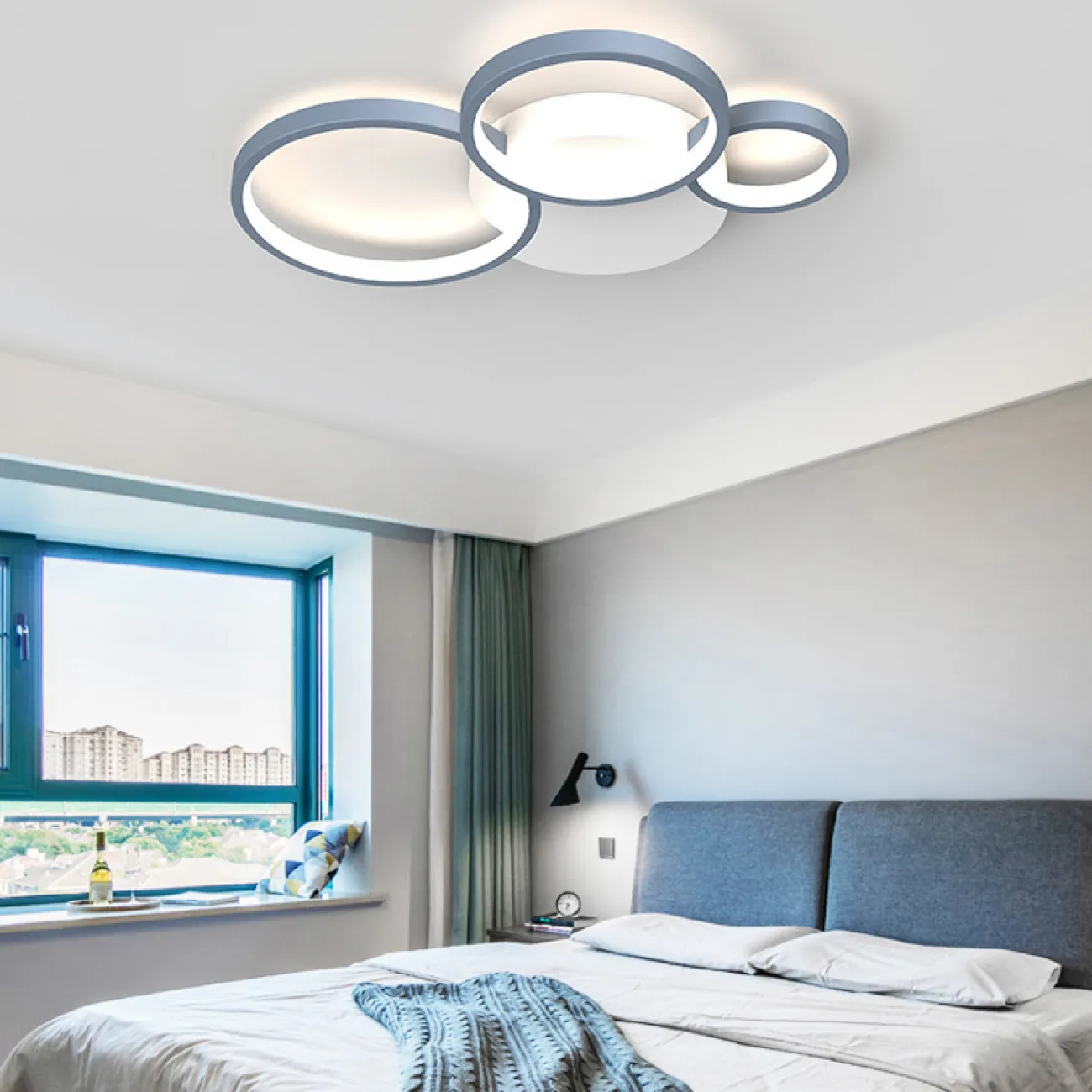 Потолочный светильник ALMA L75 Grey Gold от ImperiumLoft
