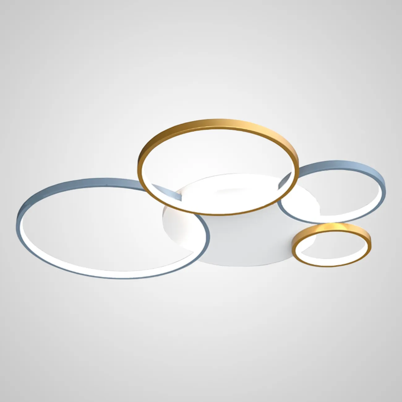 Потолочный светильник ALMA L120 Black Blue от ImperiumLoft