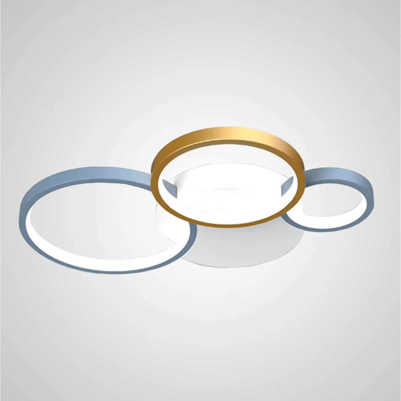 Потолочный светильник ALMA L120 Grey Gold от ImperiumLoft