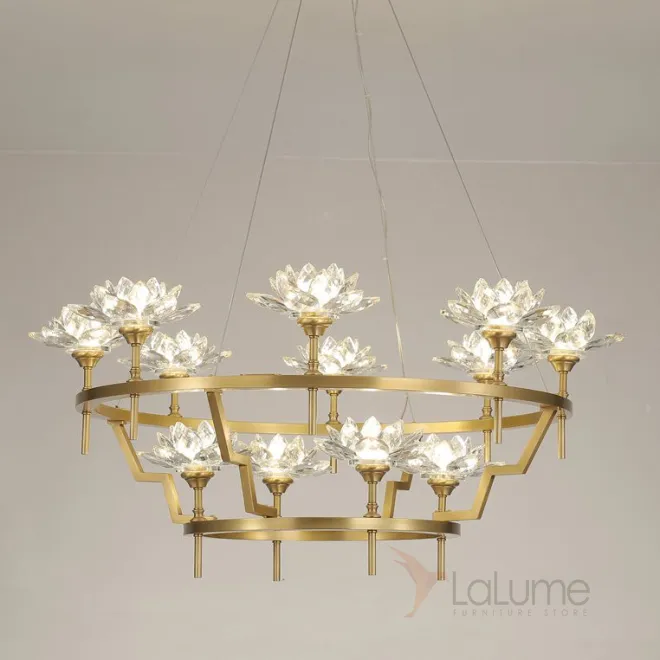 Подвесная люстра LOTOS D80 12 lamps от ImperiumLoft