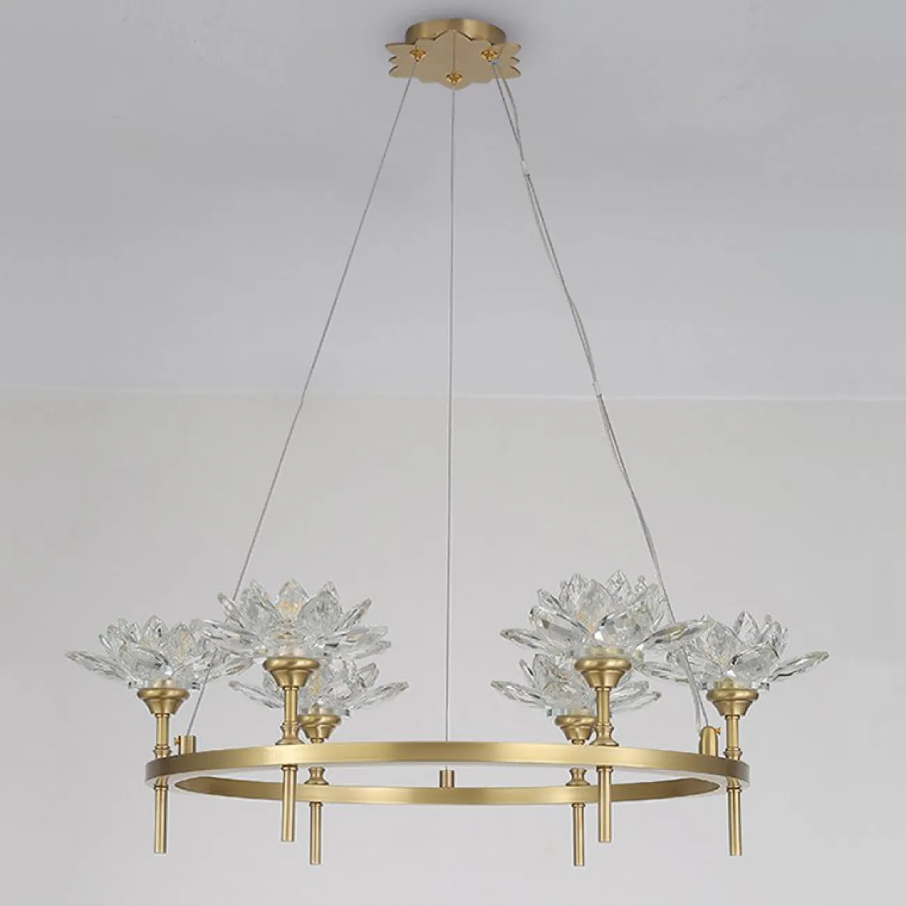 Подвесная люстра LOTOS D80 8 lamps от ImperiumLoft