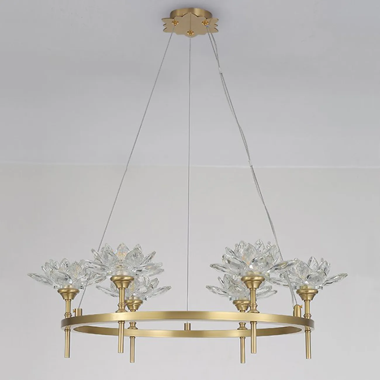 Подвесная люстра LOTOS D80 8 lamps от ImperiumLoft