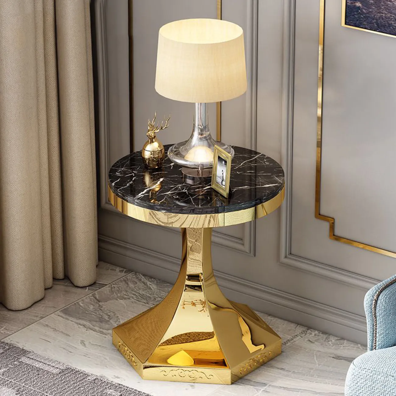 Дизайнерский журнальный столик LaLume-AP00122