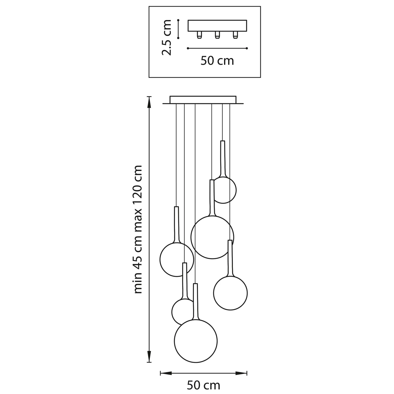Комбинация светильников FOLKET MORE от ImperiumLoft