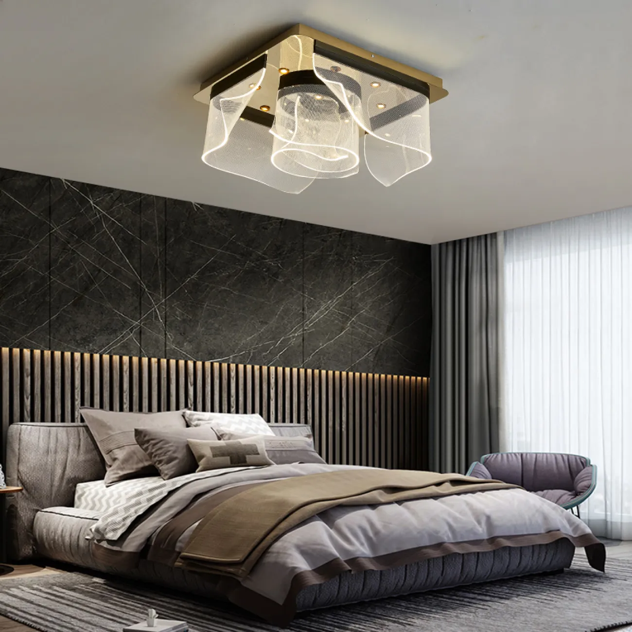 Светодиодный потолочный светильник MIRAN C от ImperiumLoft