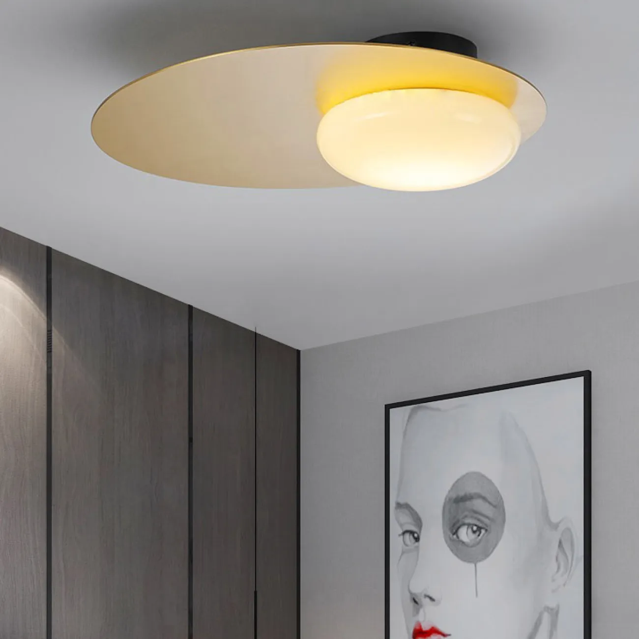 Потолочный светильник LONE D48 от ImperiumLoft