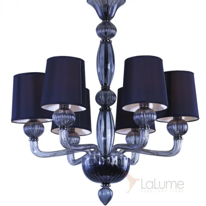 Люстра Lampadario Venezia nero VI от LaLume