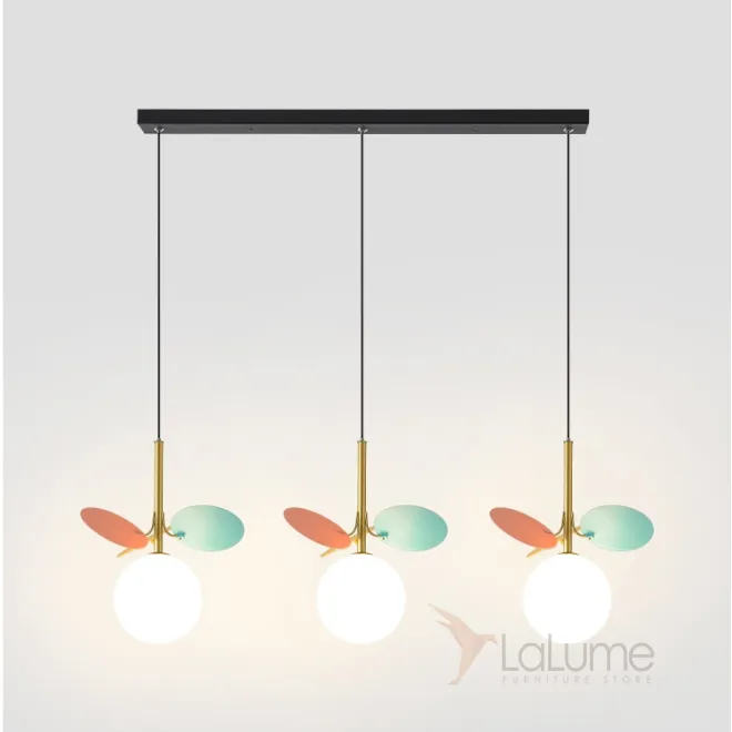 Подвесной светильник MATISSE TRIO Multicolor / Black plank от ImperiumLoft Подвесной светильник MATISSE TRIO Multicolor / Black plank от ImperiumLoft