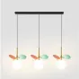 Подвесной светильник MATISSE TRIO Multicolor / Black plank от ImperiumLoft