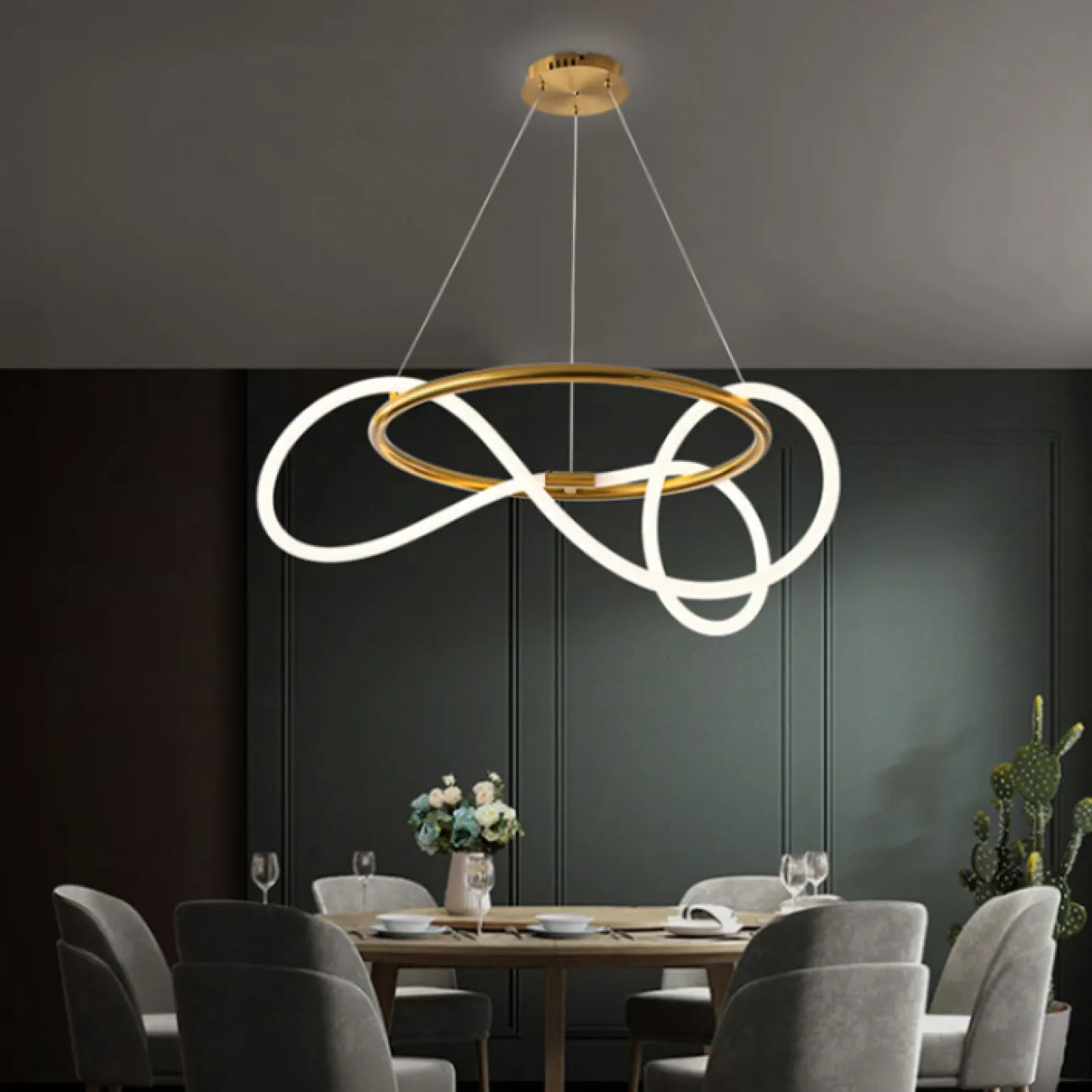 Подвесная люстра GLORIFY R D80 от ImperiumLoft Подвесная люстра GLORIFY R D80 от ImperiumLoft