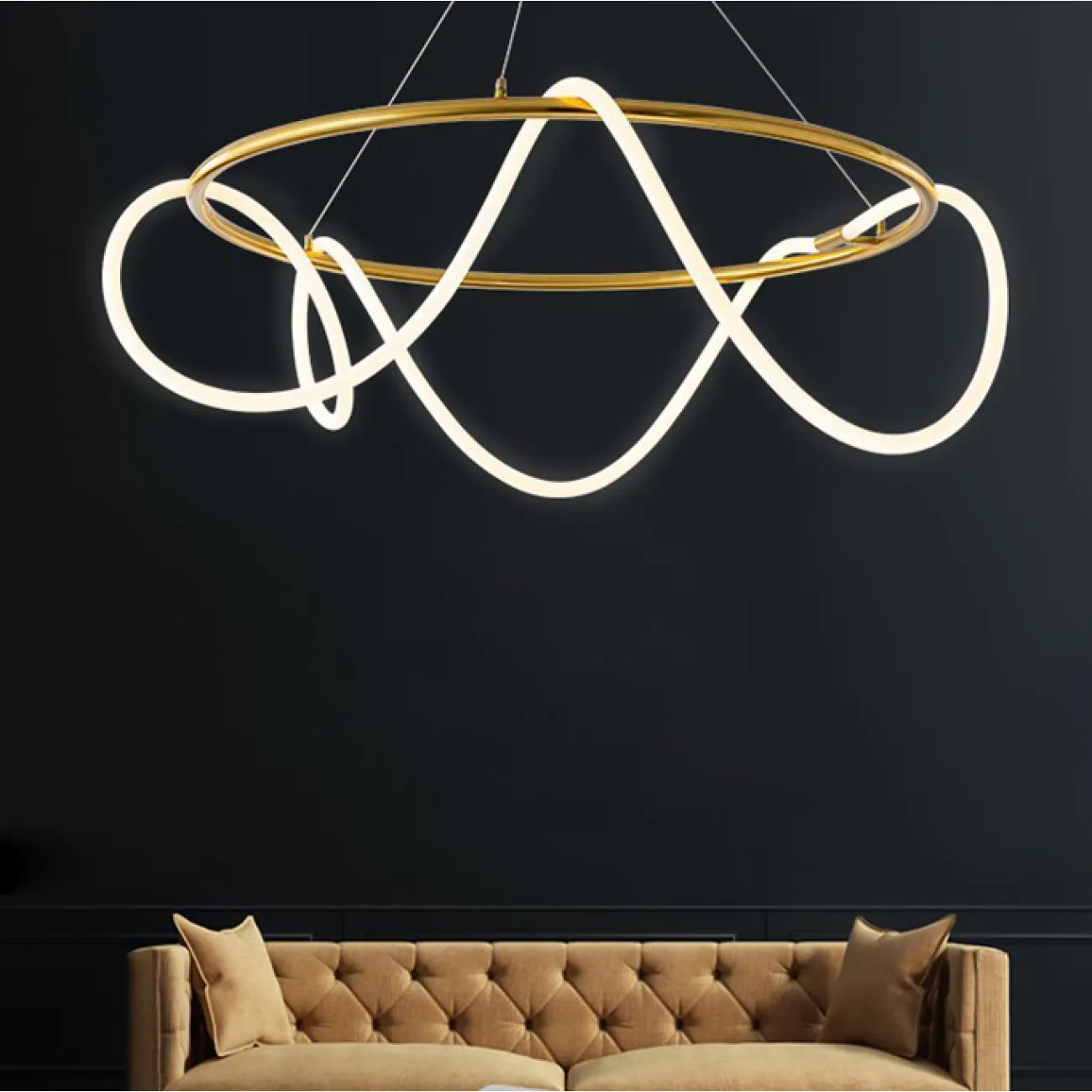 Подвесная люстра GLORIFY R D80 от ImperiumLoft Подвесная люстра GLORIFY R D80 от ImperiumLoft