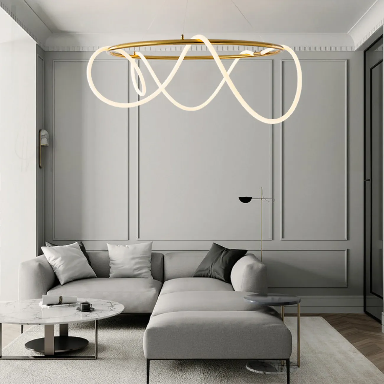 Подвесная люстра GLORIFY R D60 от ImperiumLoft
