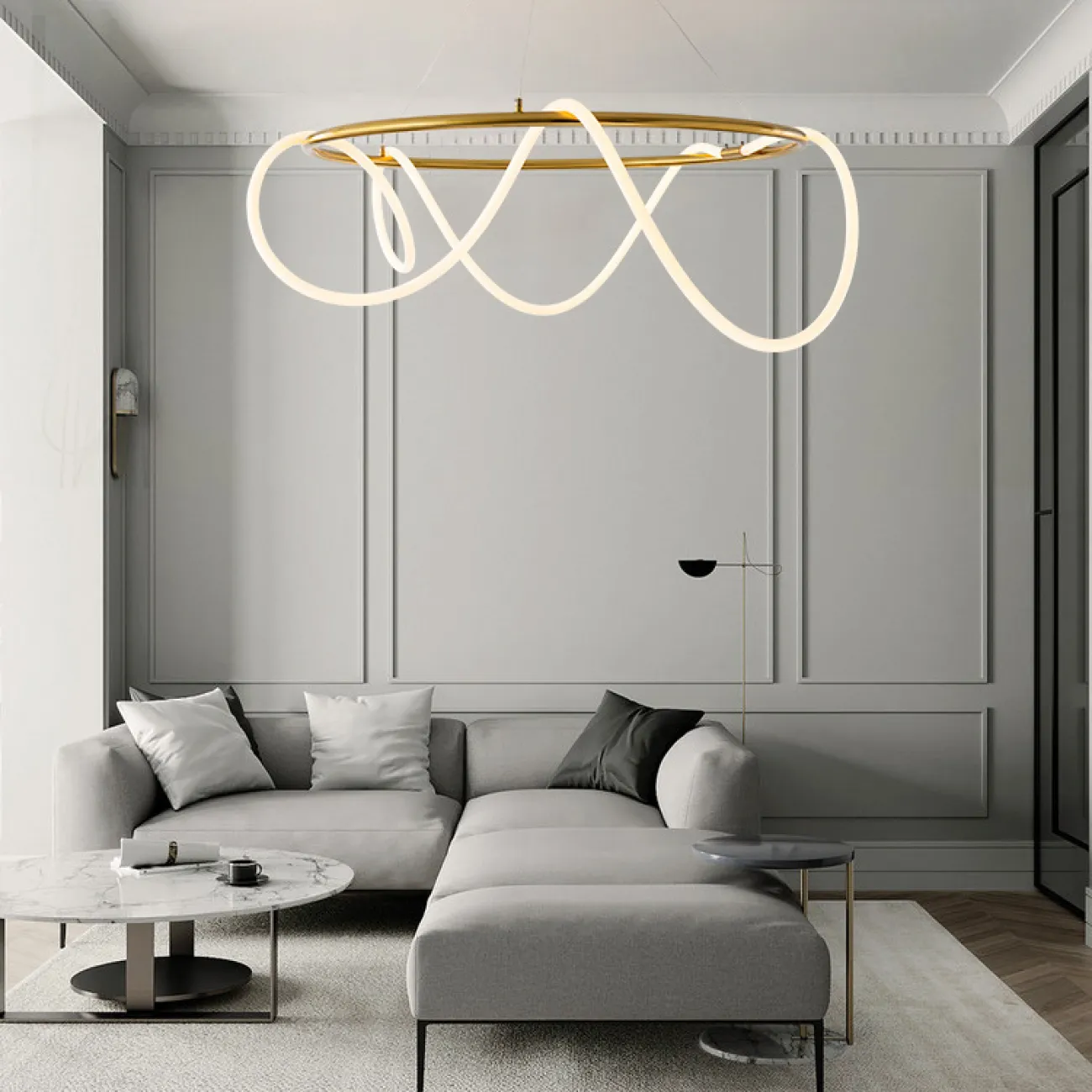 Подвесная люстра GLORIFY R D80 от ImperiumLoft Подвесная люстра GLORIFY R D80 от ImperiumLoft