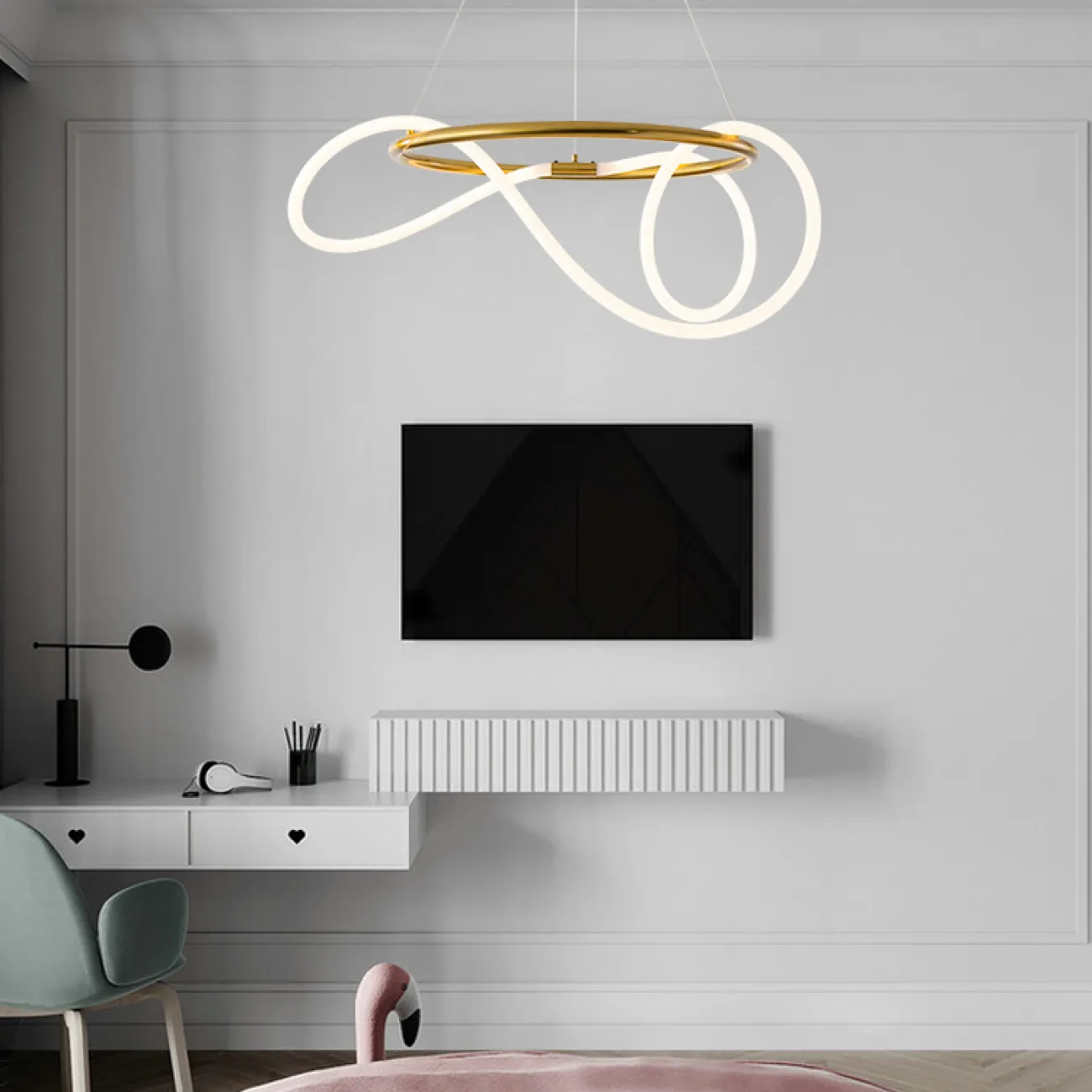 Подвесная люстра GLORIFY R D60 от ImperiumLoft