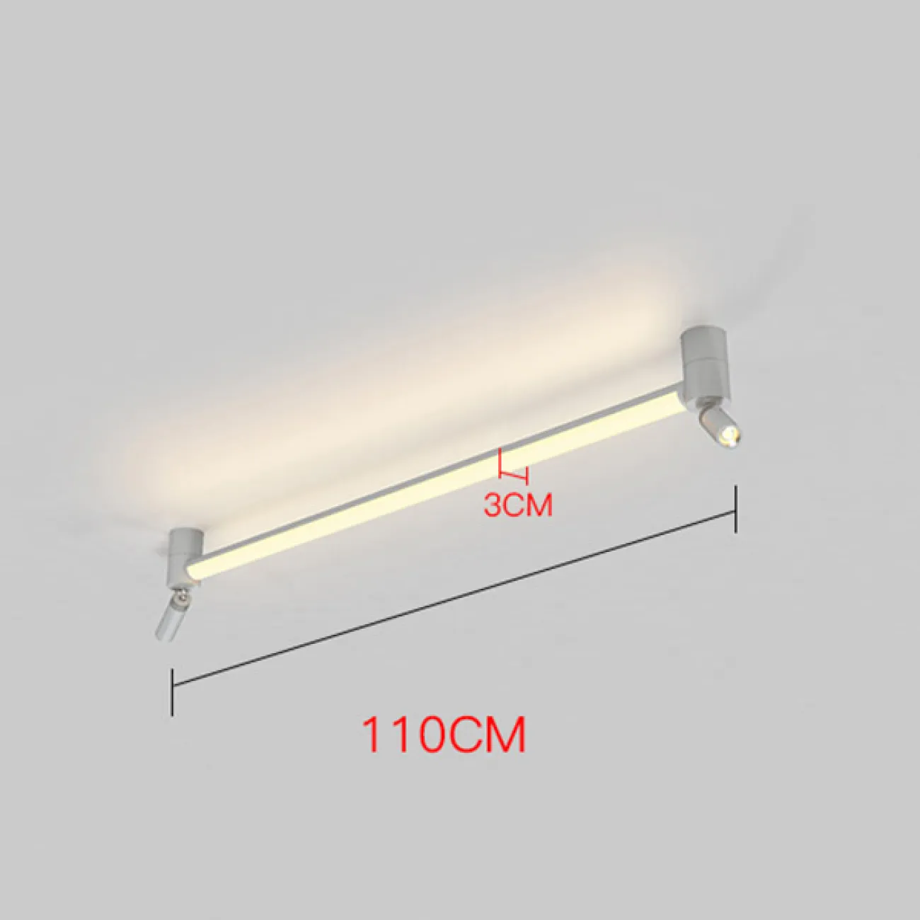 Потолочный светильник FORCE C L100 White от ImperiumLoft