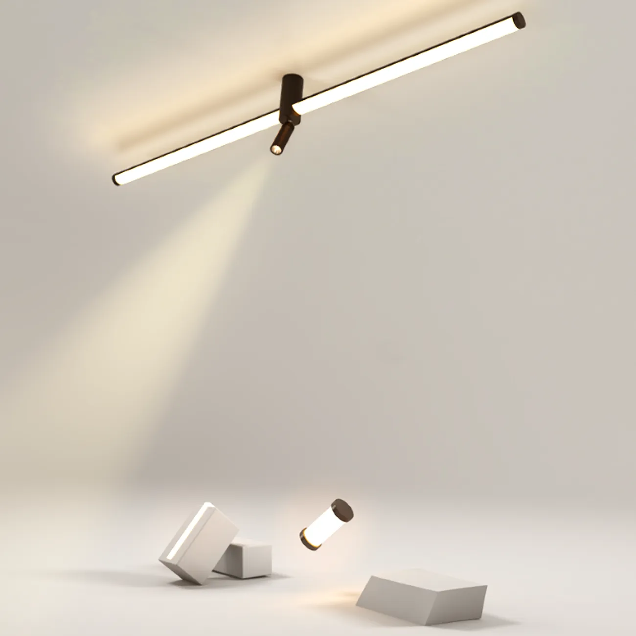 Потолочный светильник FORCE C L150 Black от ImperiumLoft