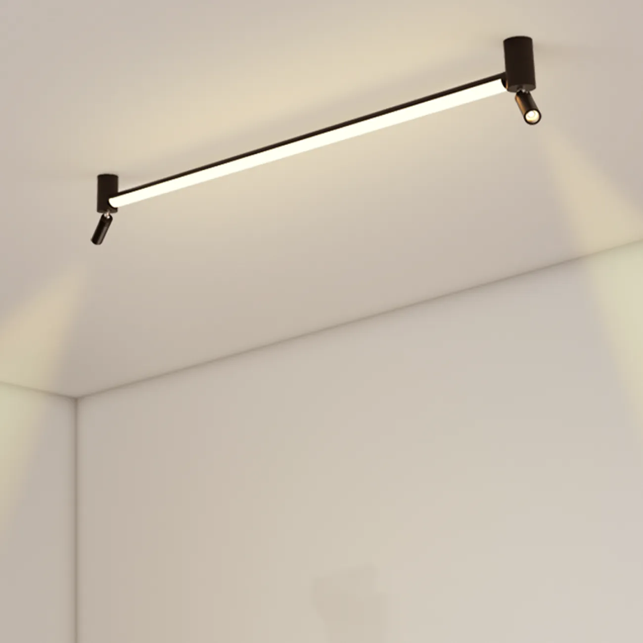 Потолочный светильник FORCE C L150 Black от ImperiumLoft