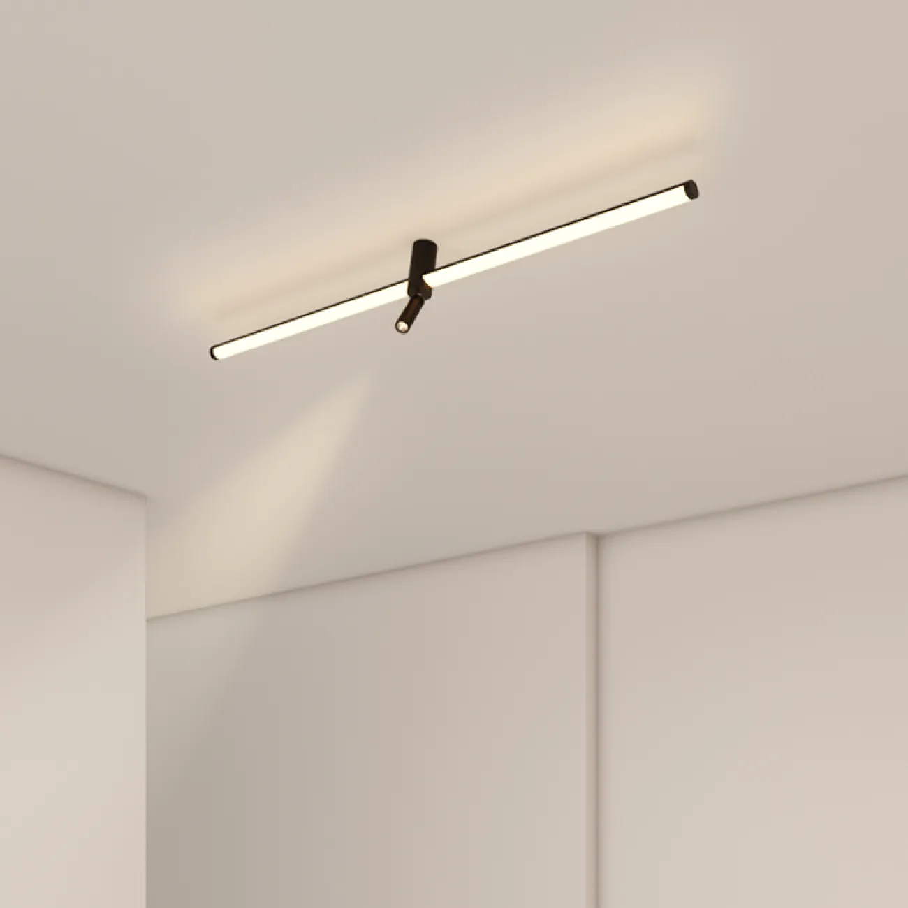 Потолочный светильник FORCE C L150 Black от ImperiumLoft