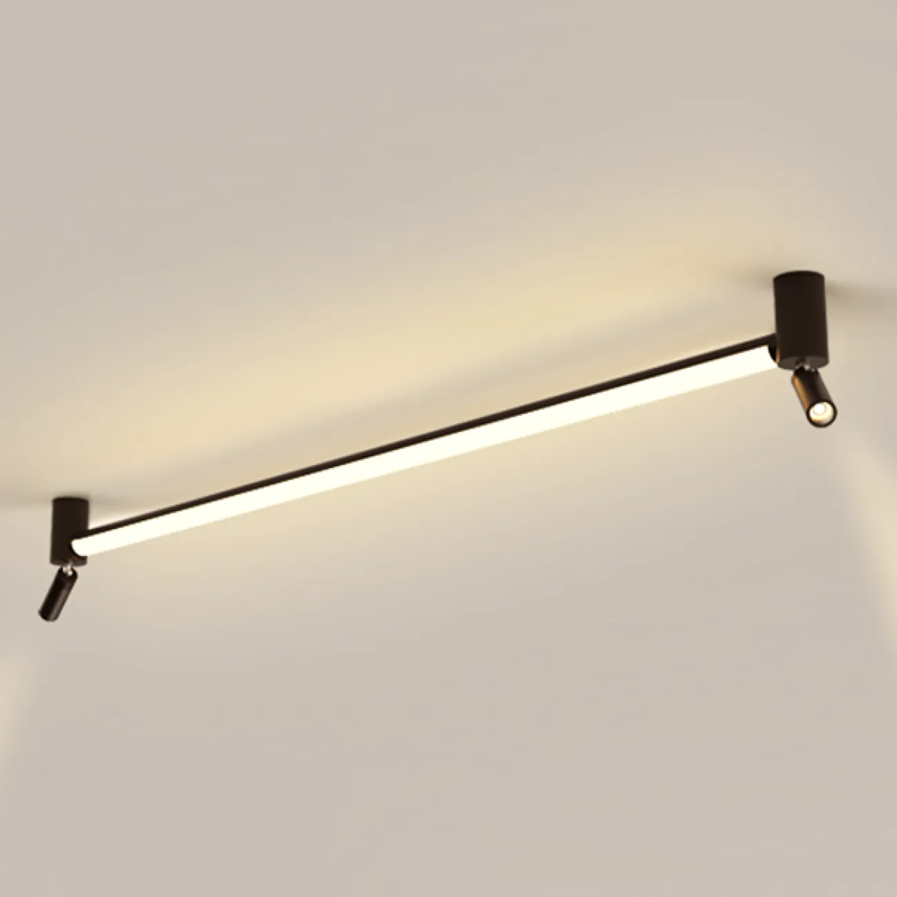 Потолочный светильник FORCE C L150 Black от ImperiumLoft