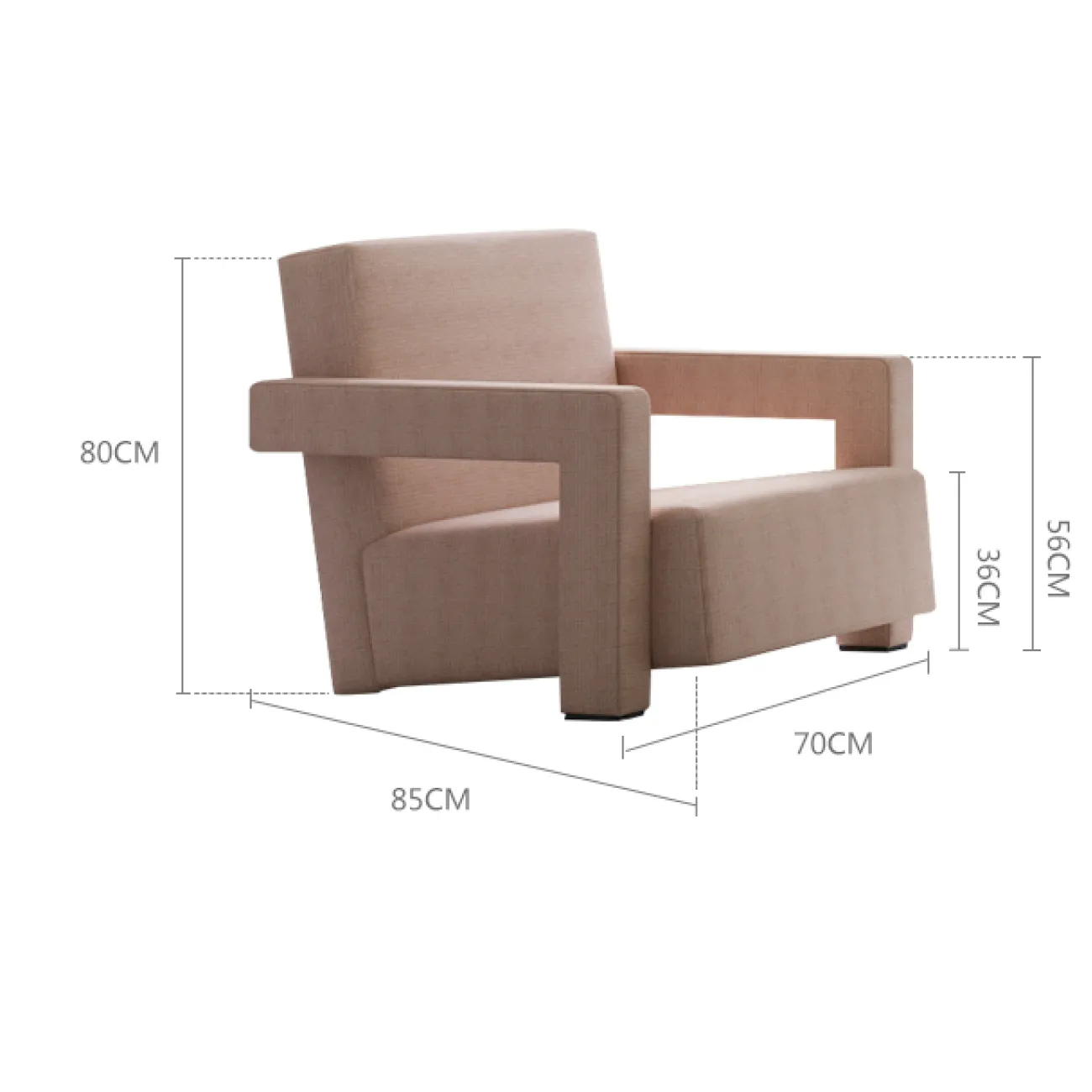 Дизайнерское кресло LaLume-KK00250 Дизайнерское кресло LaLume-KK00250