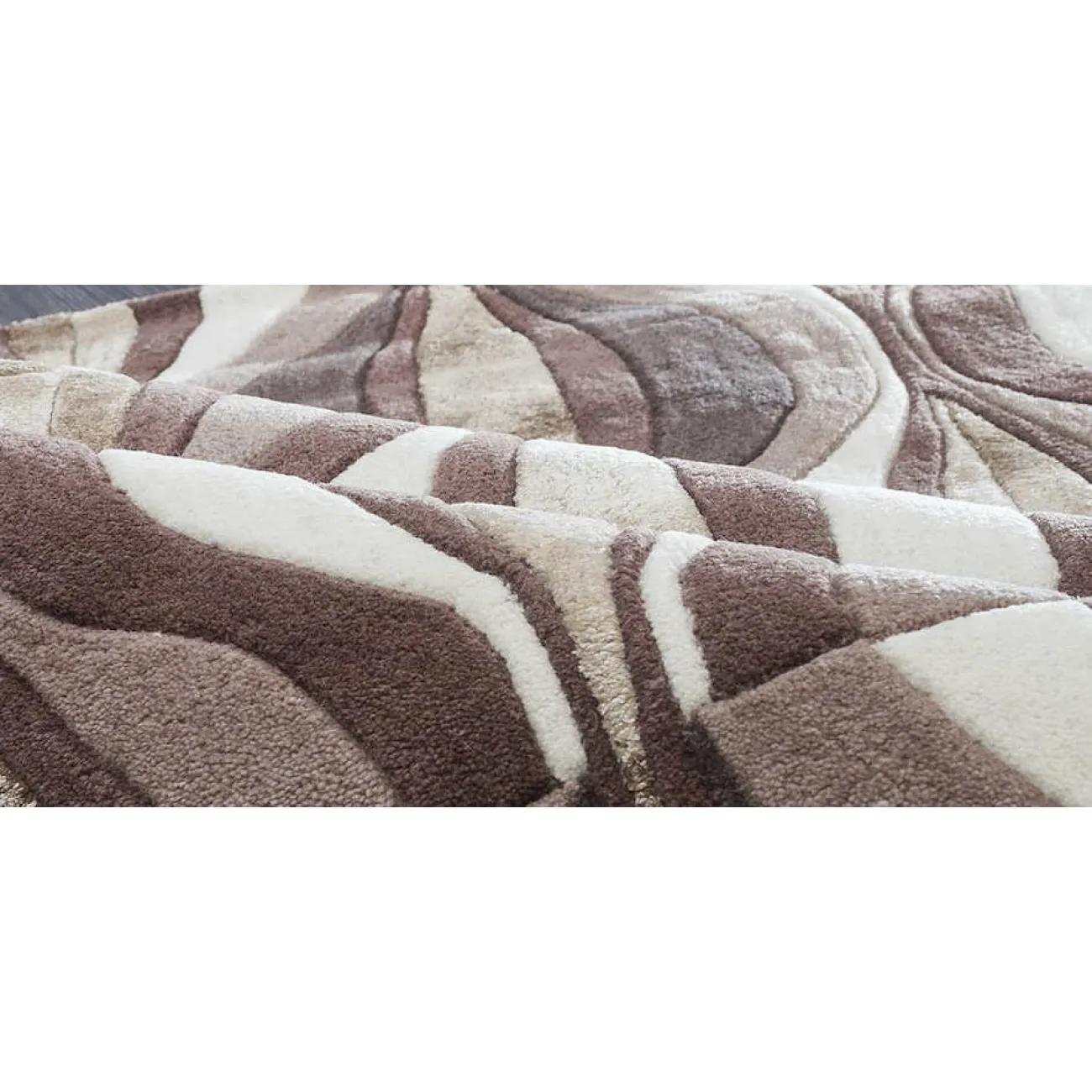 Ковёр шерстяной Ornament Coffee от LaLume