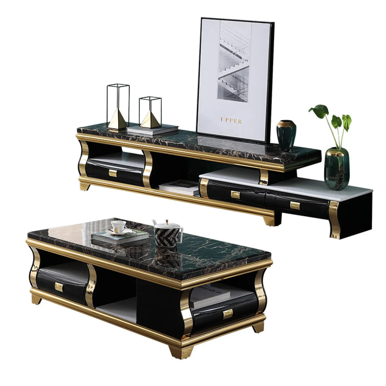 Дизайнерский журнальный столик LaLume-AP00208 Дизайнерский журнальный столик LaLume-AP00208