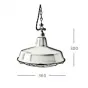Люстра Metal Cage Cone Retro Color Light от LaLume
