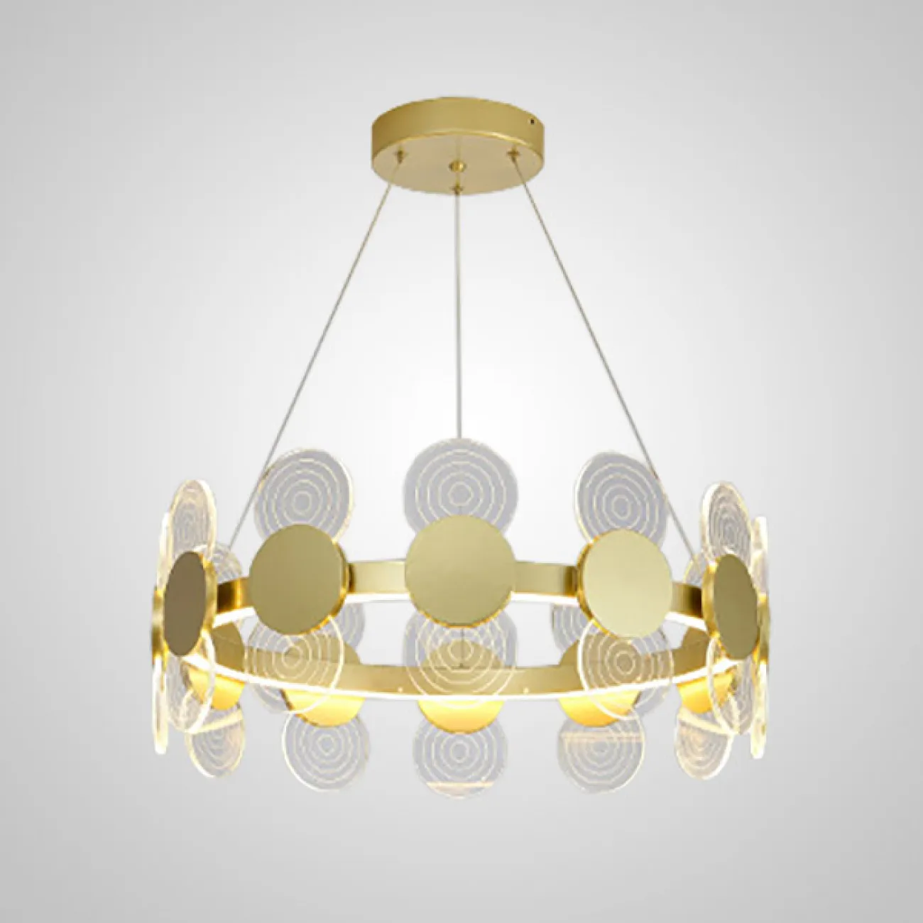 Подвесная люстра GEMMA D100 3000, 4000, 5000К от ImperiumLoft
