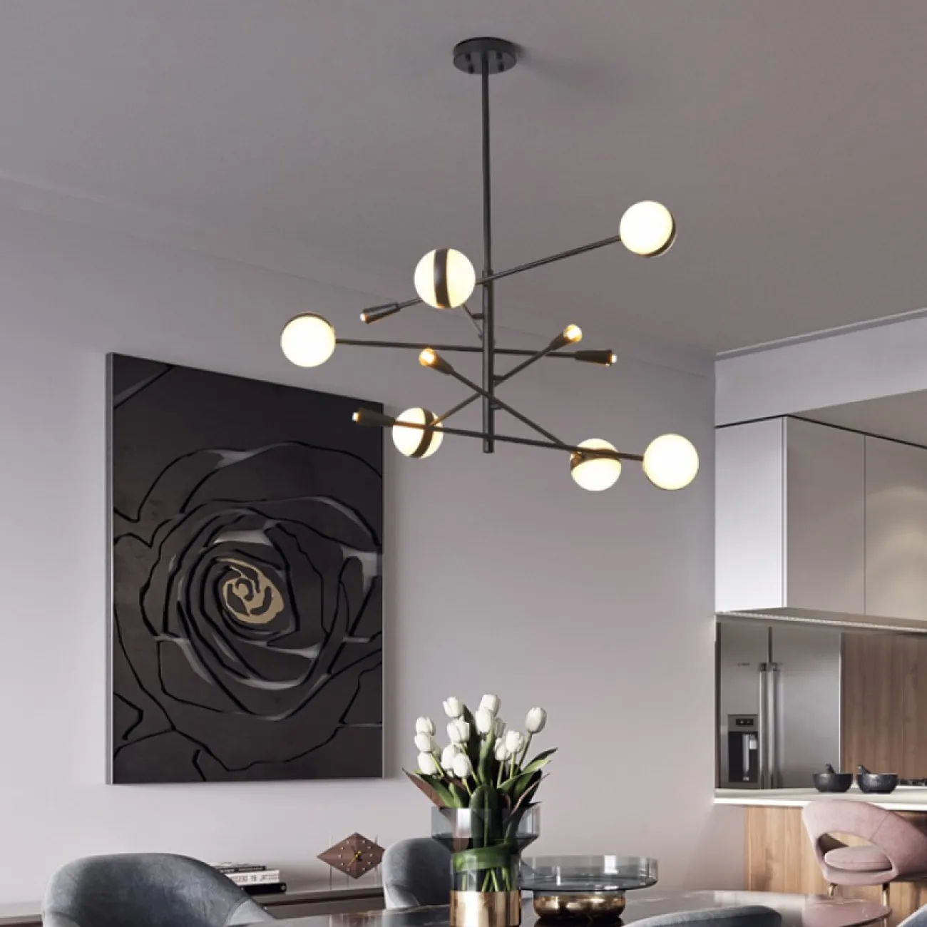 Подвесная люстра SLIME от ImperiumLoft