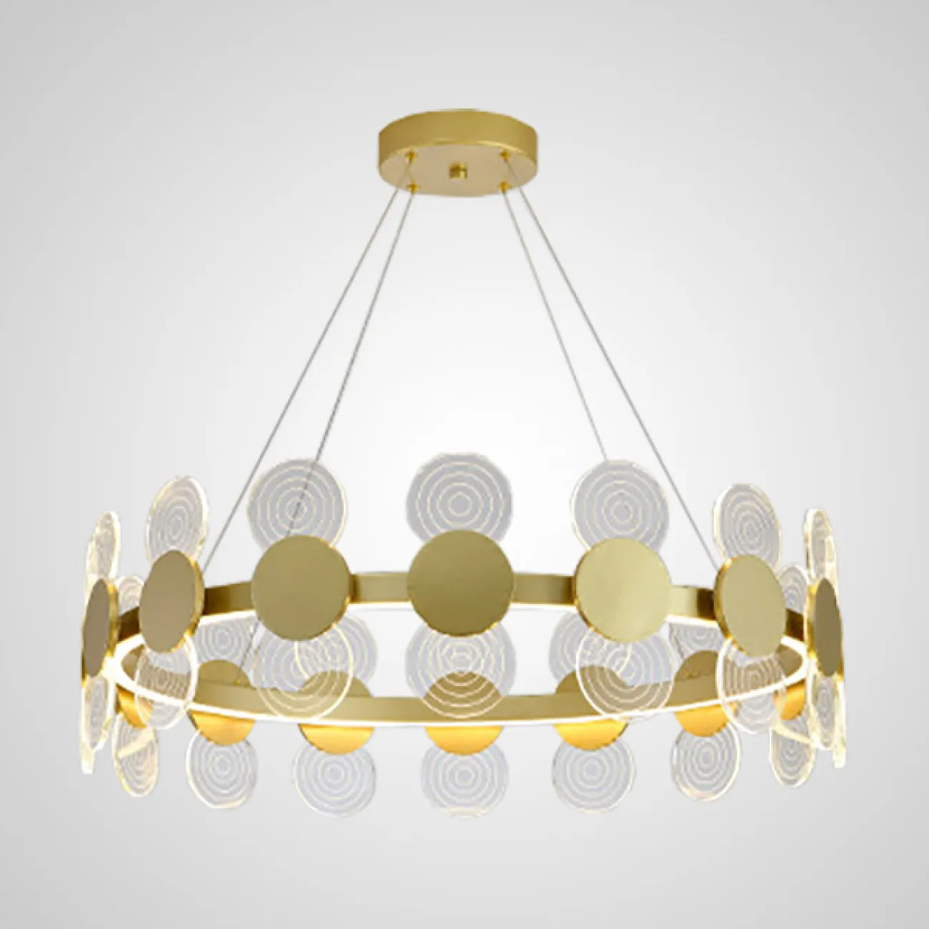 Подвесная люстра GEMMA D60 3000, 4000, 5000К от ImperiumLoft