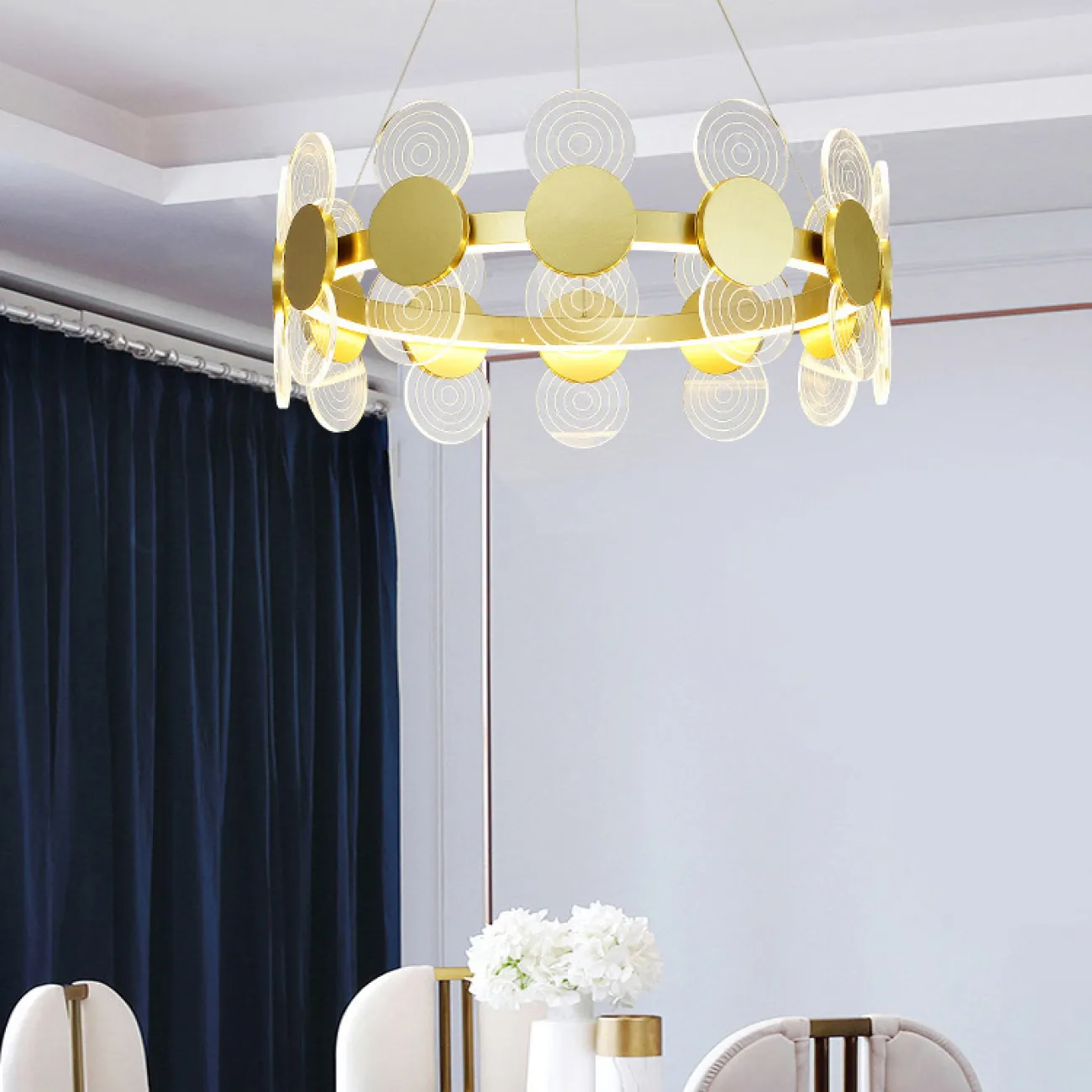 Подвесная люстра GEMMA D60 3000, 4000, 5000К от ImperiumLoft