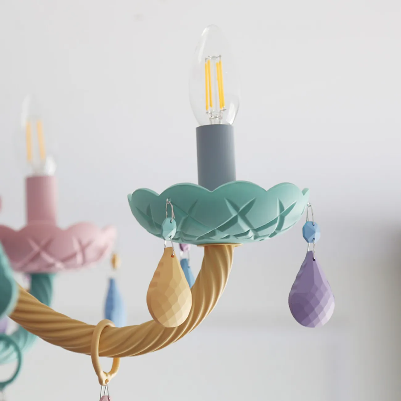 Потолочная люстра RAINBOW SHORT 5 lamps от ImperiumLoft